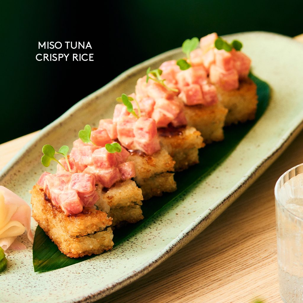 Miso Tuna Crispy Rice