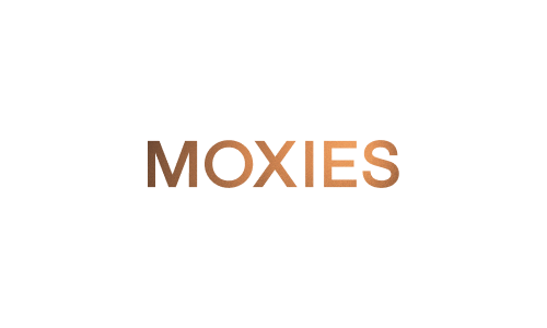 Moxies logo on a white background