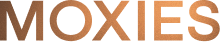 Moxies logo on a transparent background