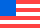 Icon version of the USA flag